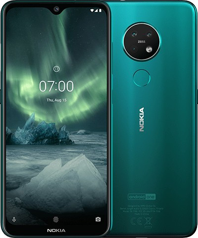 Etoren.com | (Unlocked) Nokia 7.2 Dual Sim TA-1096 128GB Green (6GB RAM)-  Full phone specifications